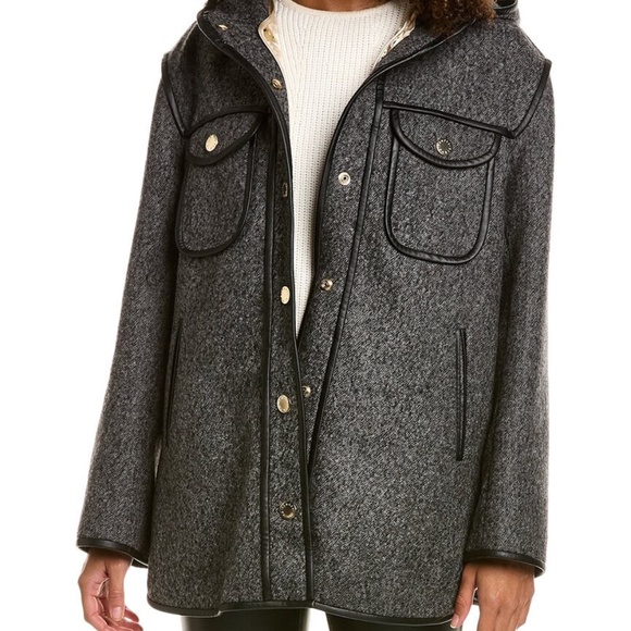 Sandro Wool Coat NWT - Picture 8 of 11